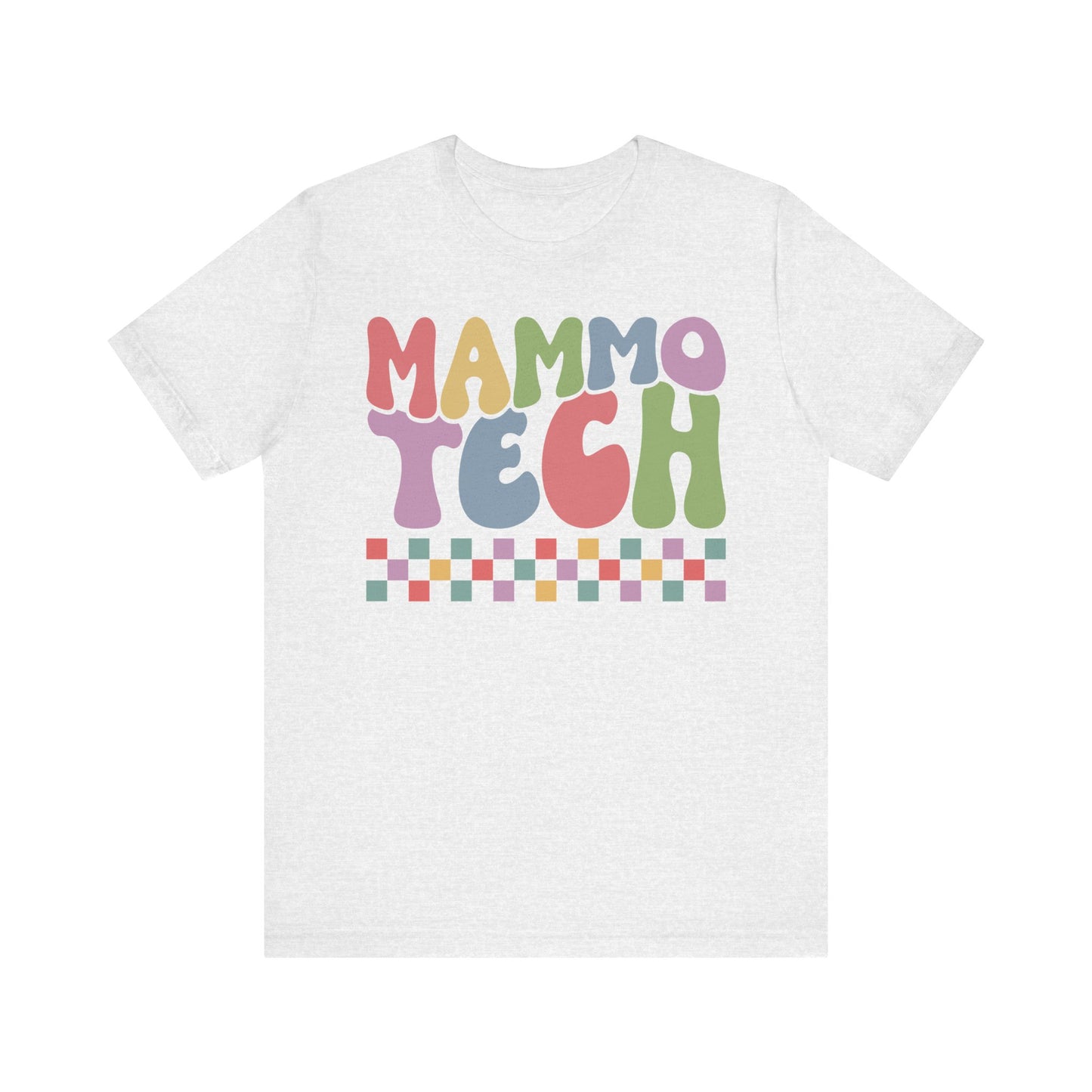 Unisex Mammo Technologist Sunset Colors Short Sleeve Tee