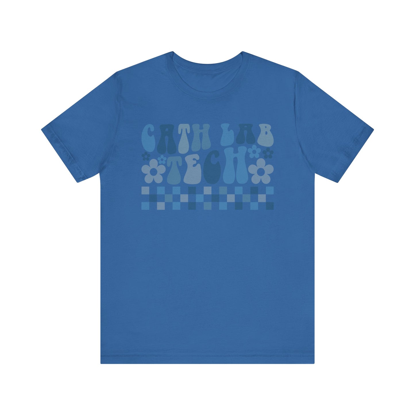 Unisex Cath Lab Technologist Lagoon Colors Short Sleeve Tee