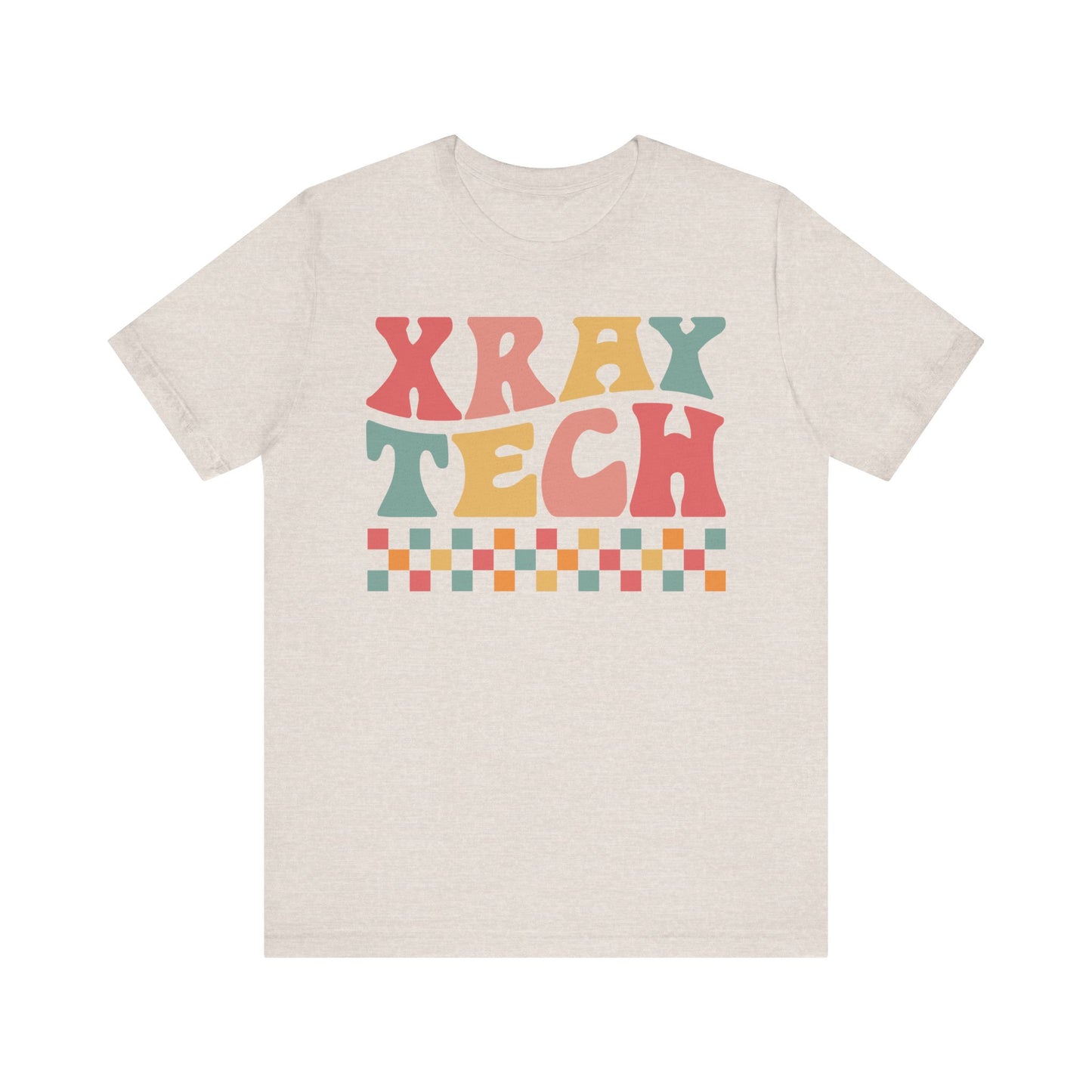 Unisex Xray Technologist Sunset Colors Short Sleeve Tee