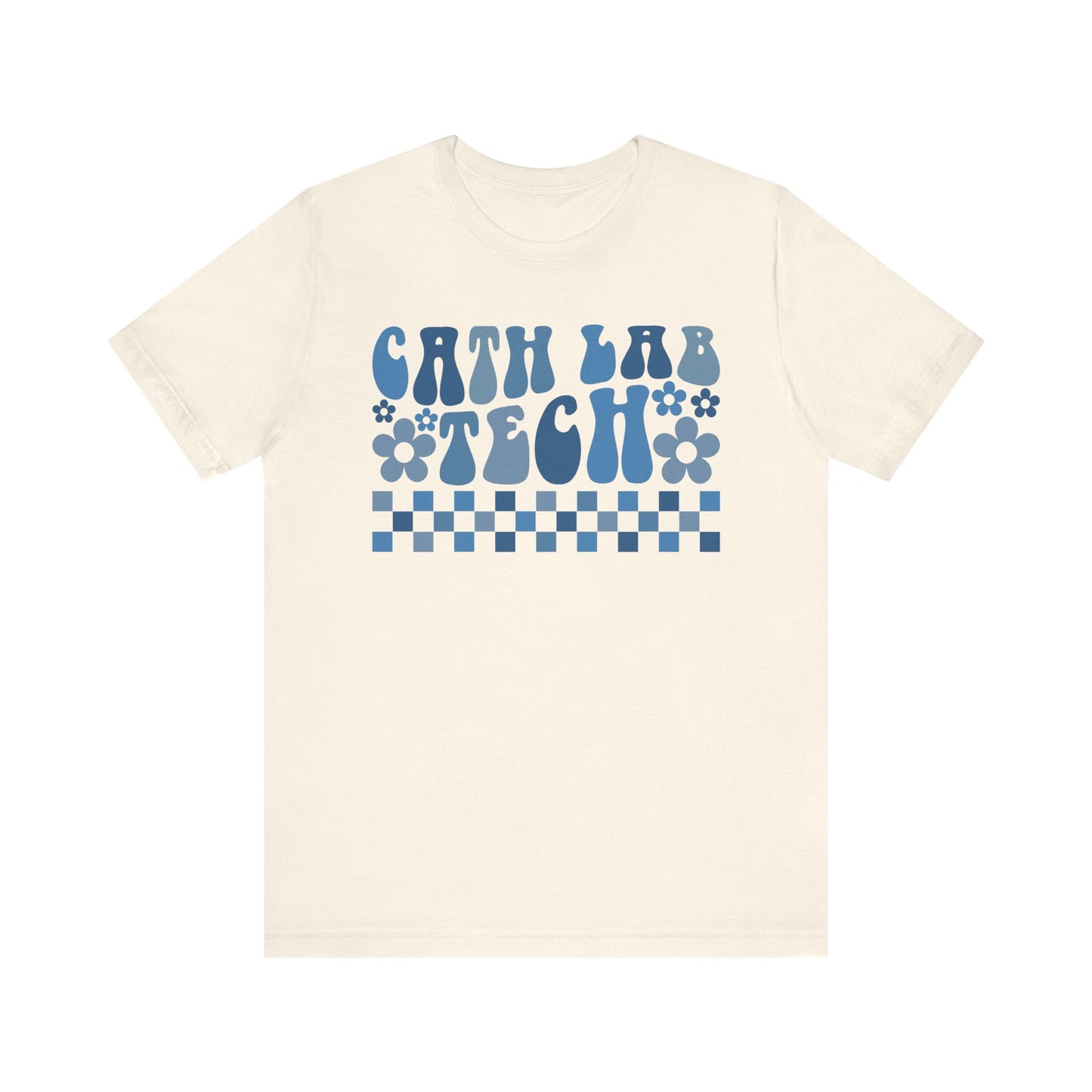 Unisex Cath Lab Technologist Lagoon Colors Short Sleeve Tee