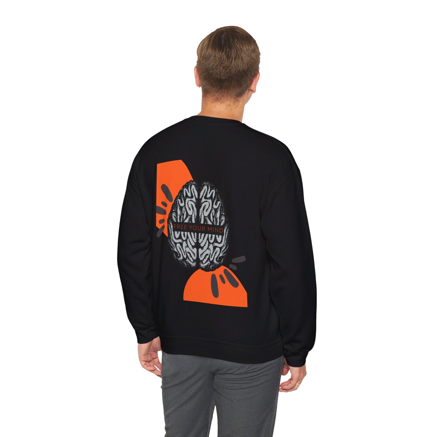 'Free your mind' Unisex NuBlend® Crewneck Sweatshirt