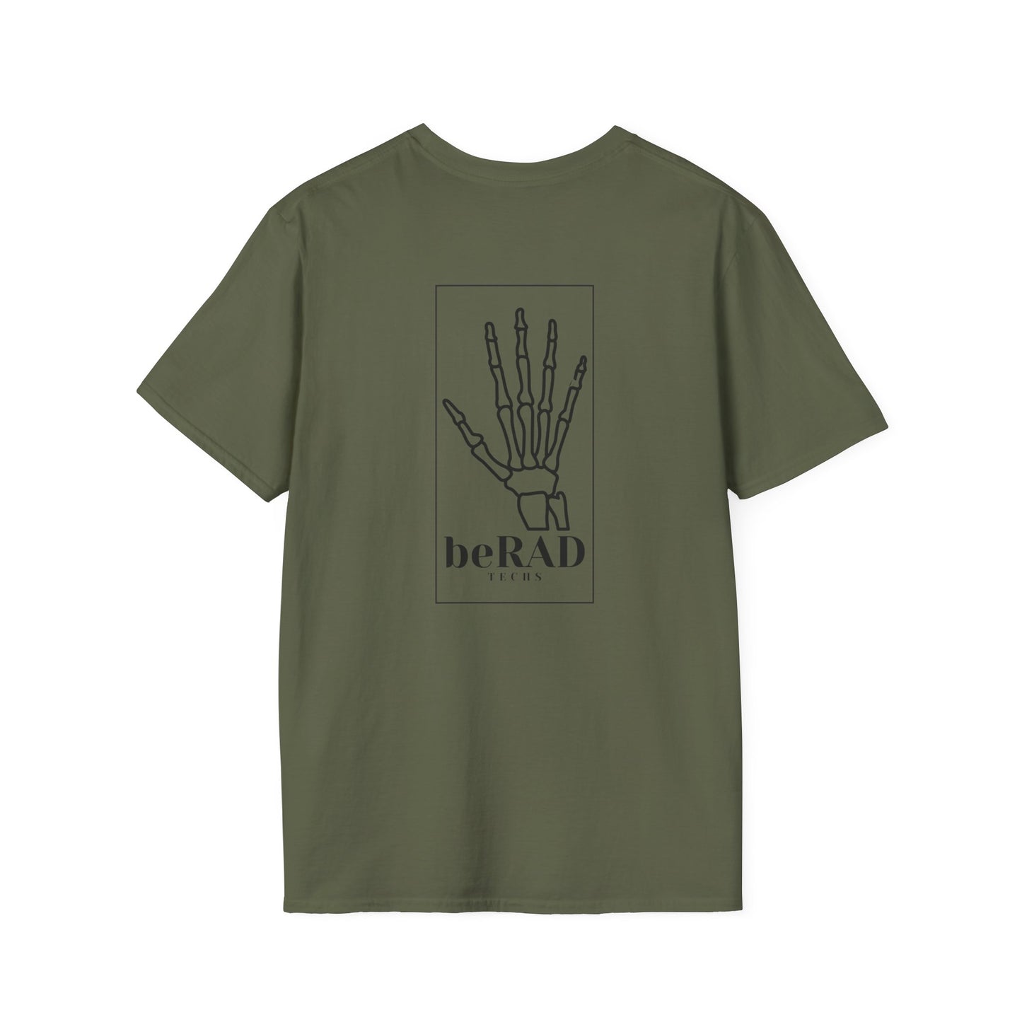 MRI Technologist Skeleton Hand tee