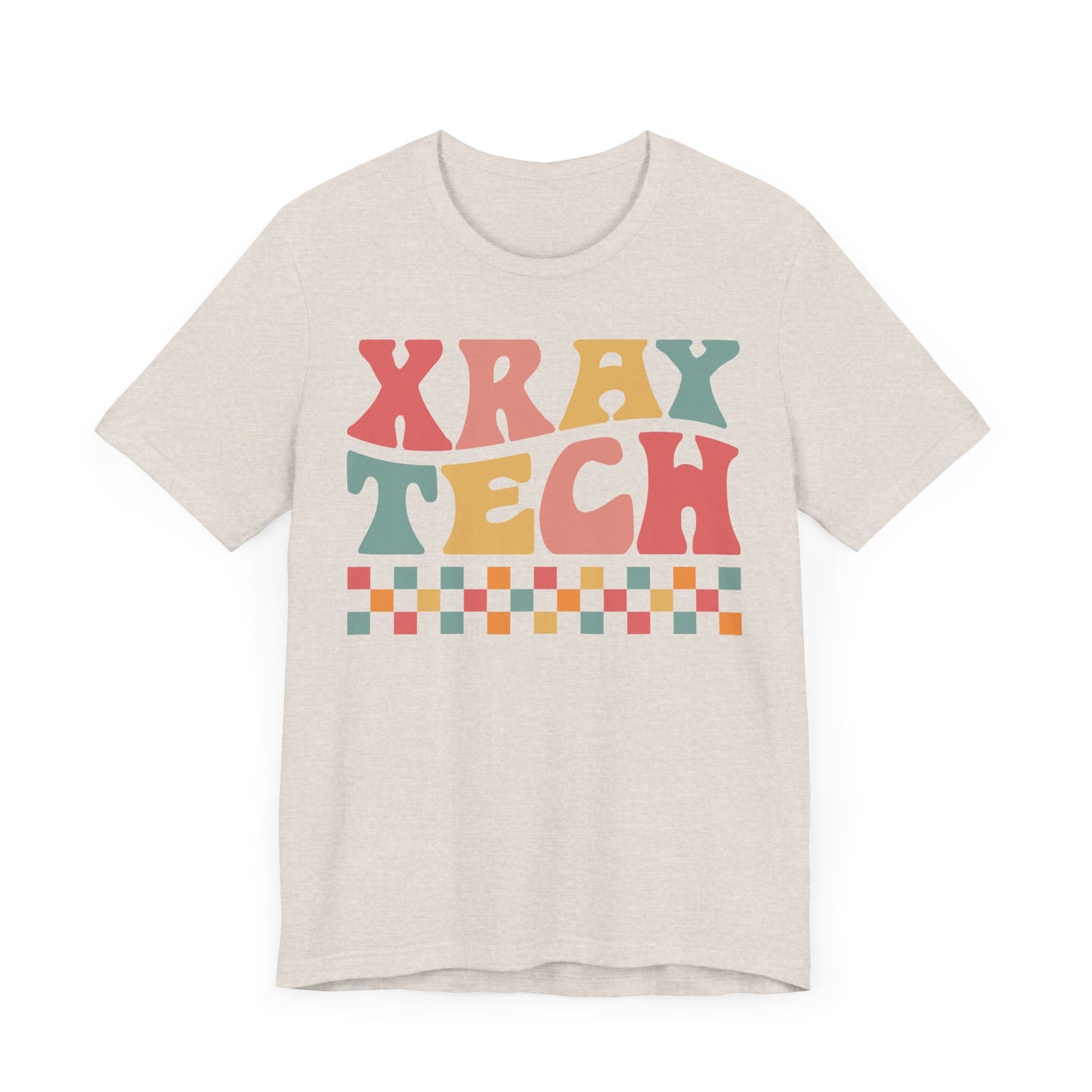 Unisex Xray Technologist Sunset Colors Short Sleeve Tee