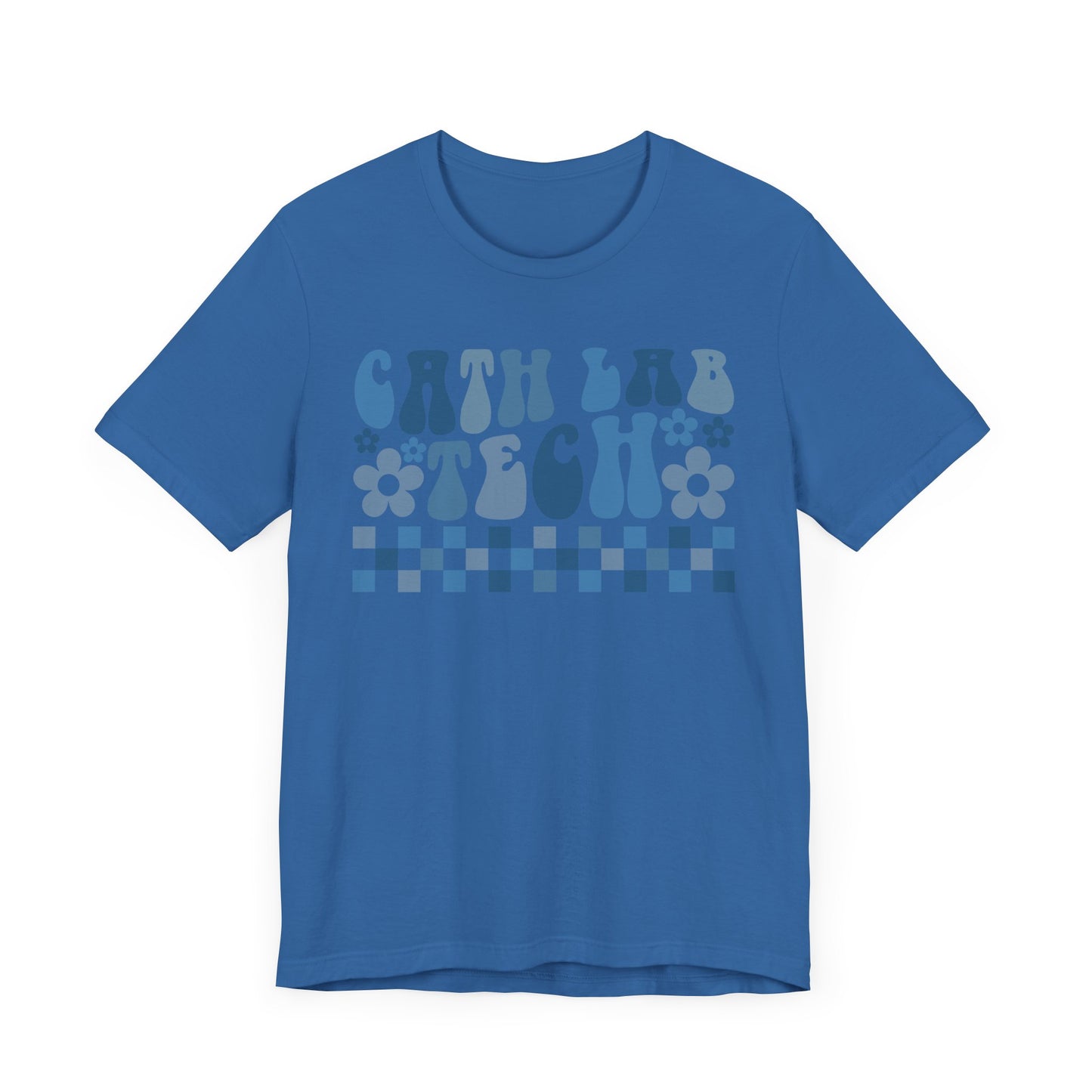 Unisex Cath Lab Technologist Lagoon Colors Short Sleeve Tee