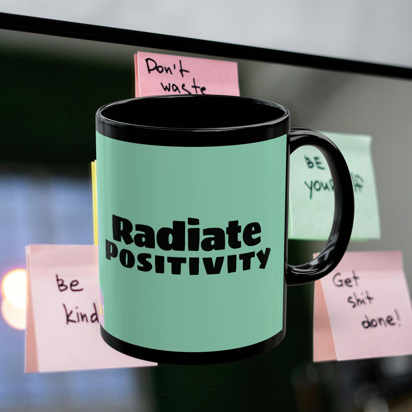 Radiate Positivity Coffee Mug - 11oz - Perfect Gift for Healthcare Professionals