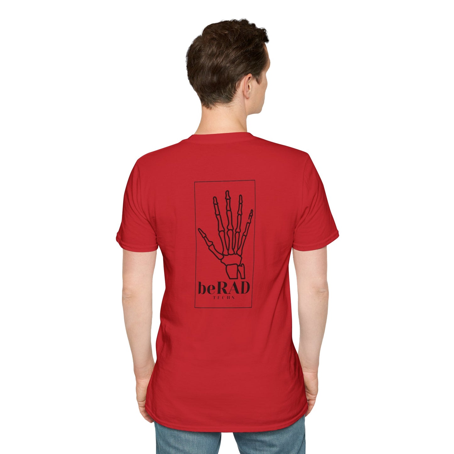 MRI Technologist Skeleton Hand tee