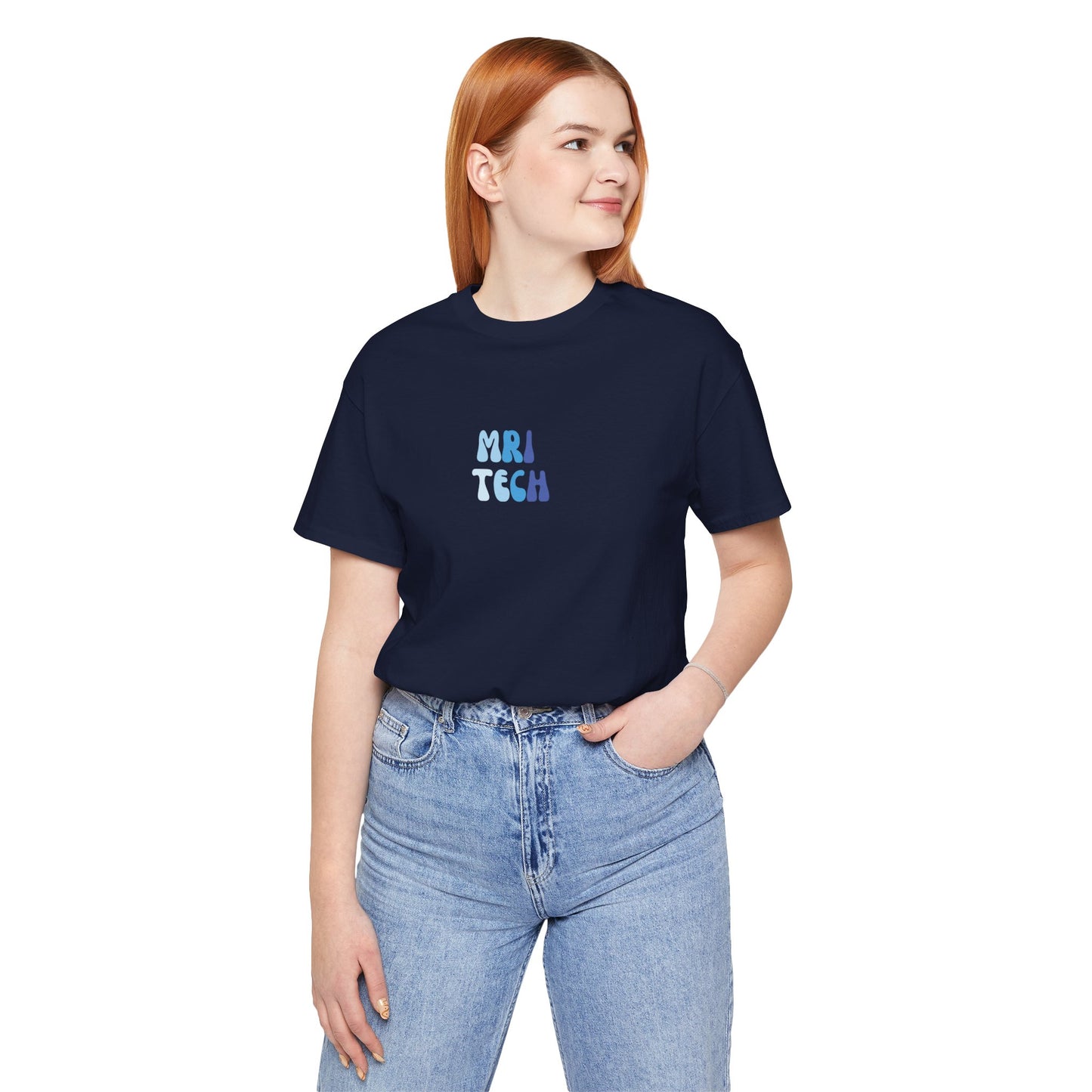 BLUE BUBBLE - MRI TECH- Short Sleeve Tee Unisex