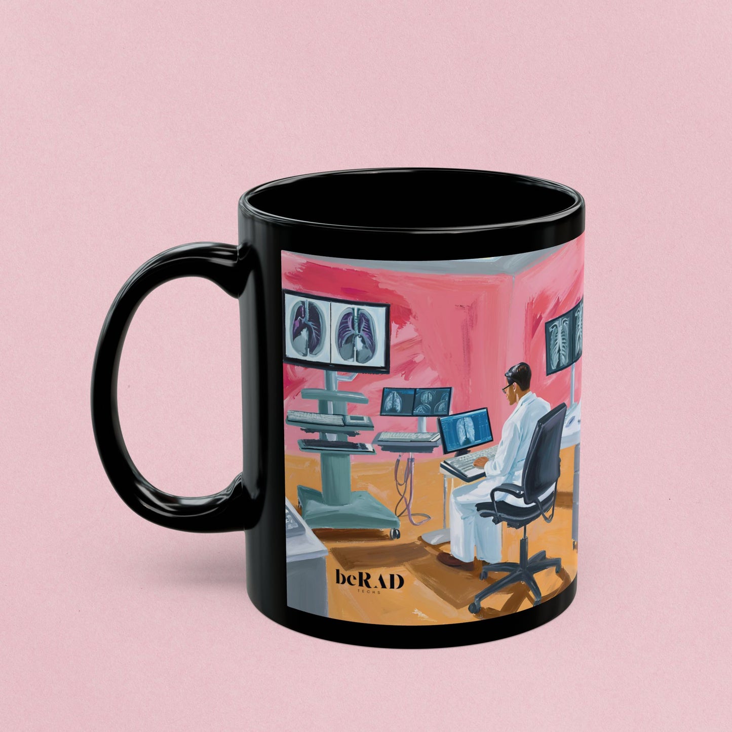The Eyes of Medicine Radiology Coffee Mug - 11oz - Perfect Gift for Healthcare Professionals