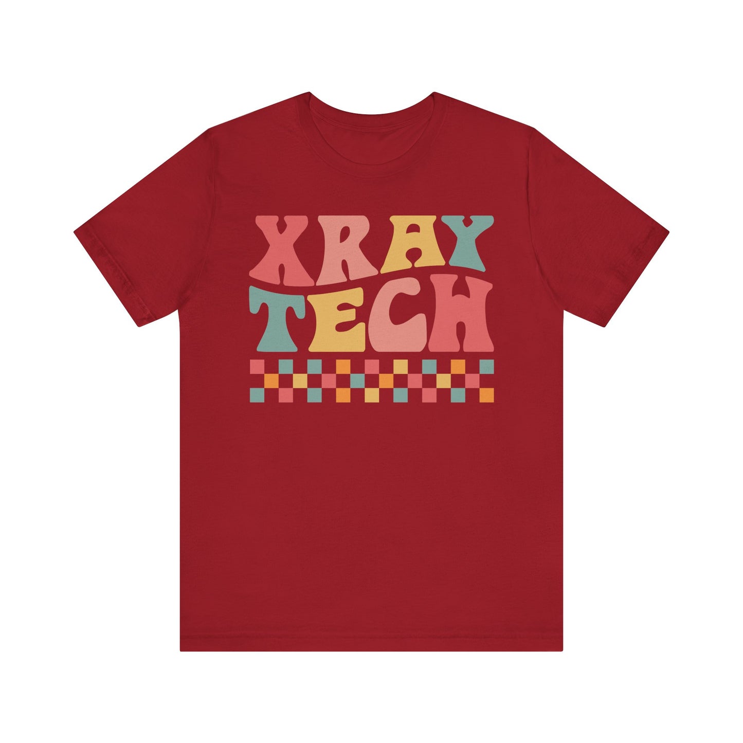 Unisex Xray Technologist Sunset Colors Short Sleeve Tee