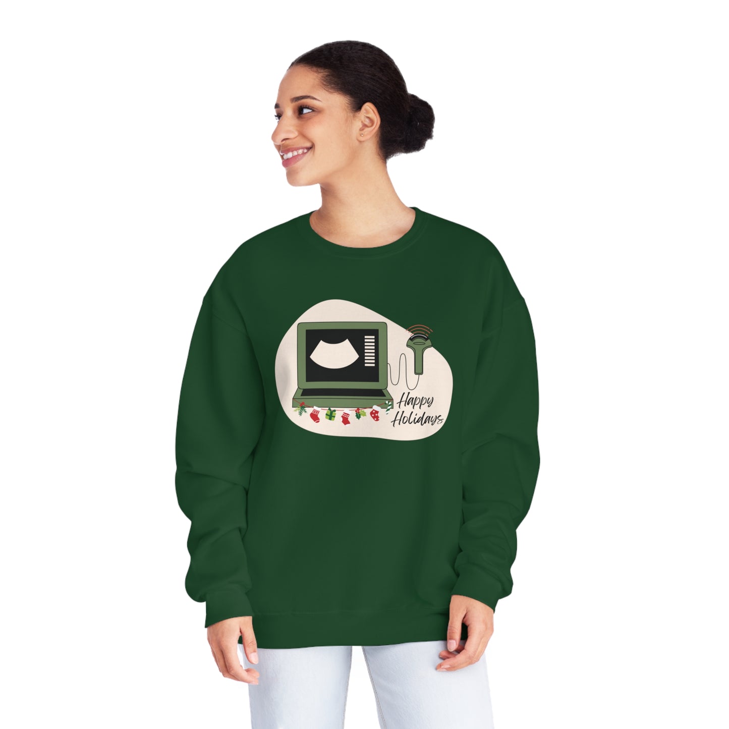 Happy holidays Ultrasound Sweatshirt