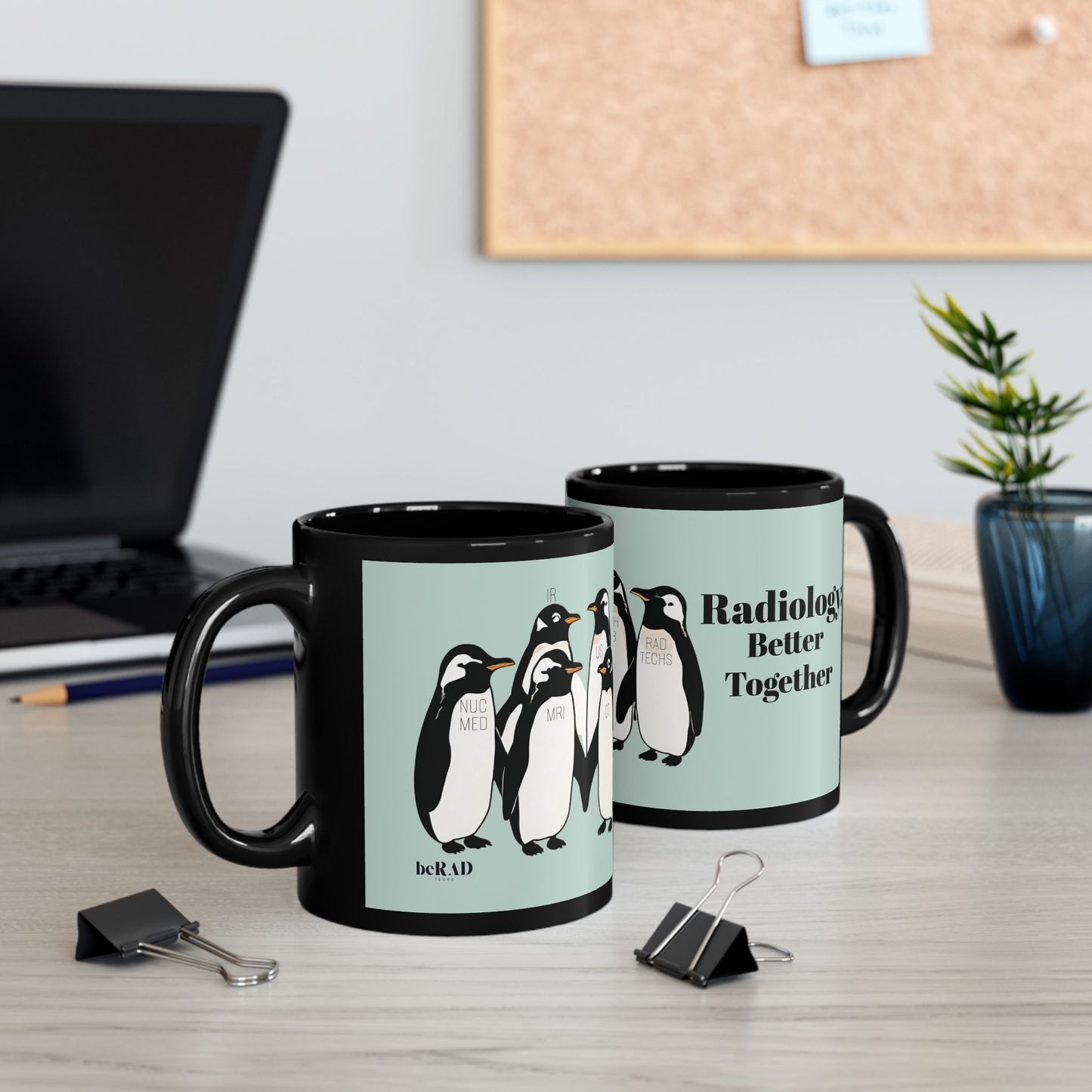 Penguin Radiology Squad Coffee Mug - 11oz - Perfect Gift for Healthcare Professionals