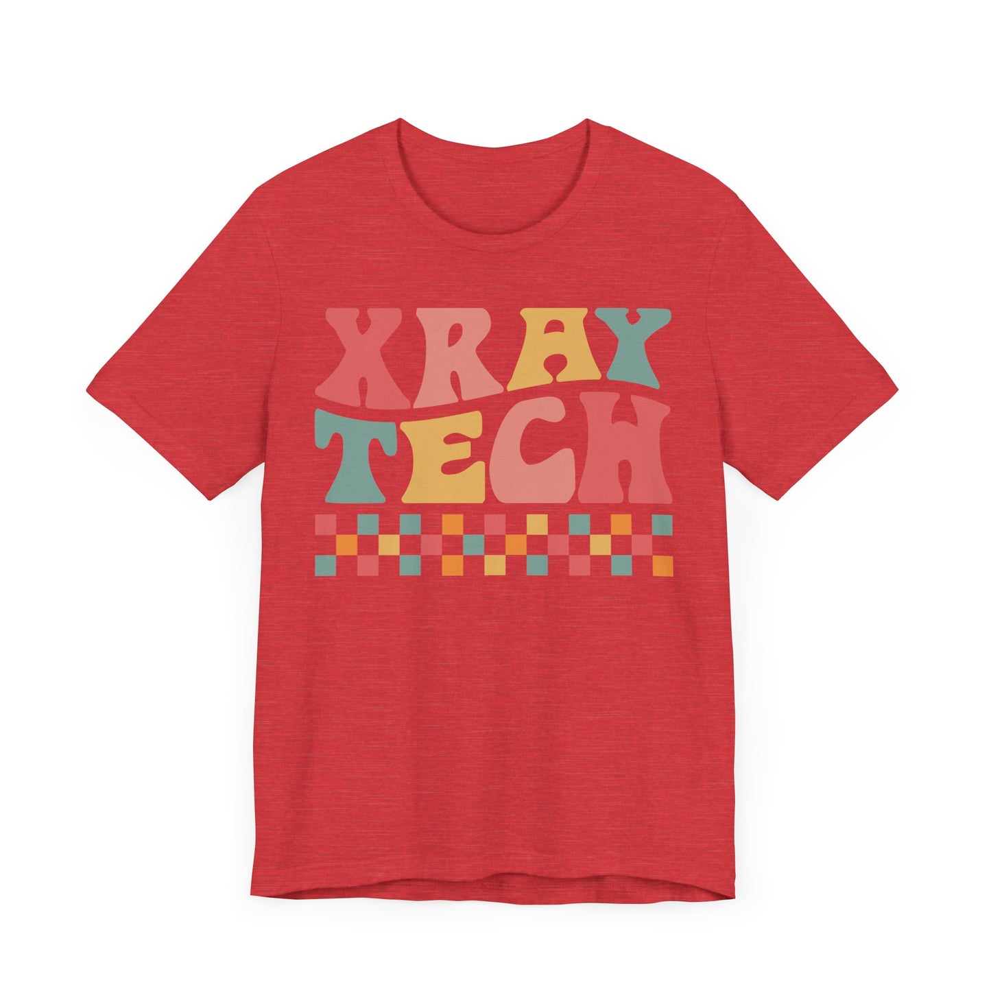 Unisex Xray Technologist Sunset Colors Short Sleeve Tee