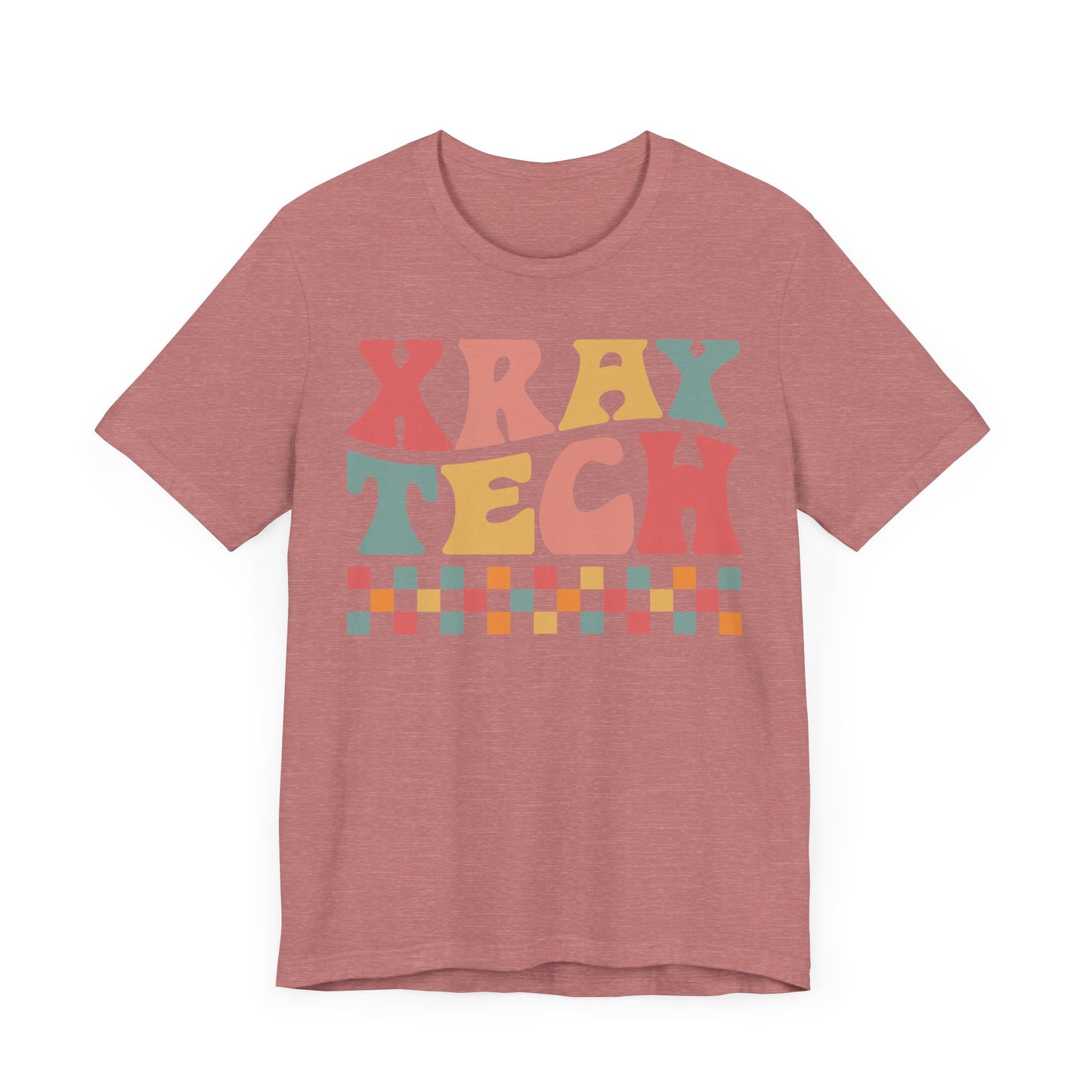 Unisex Xray Technologist Sunset Colors Short Sleeve Tee
