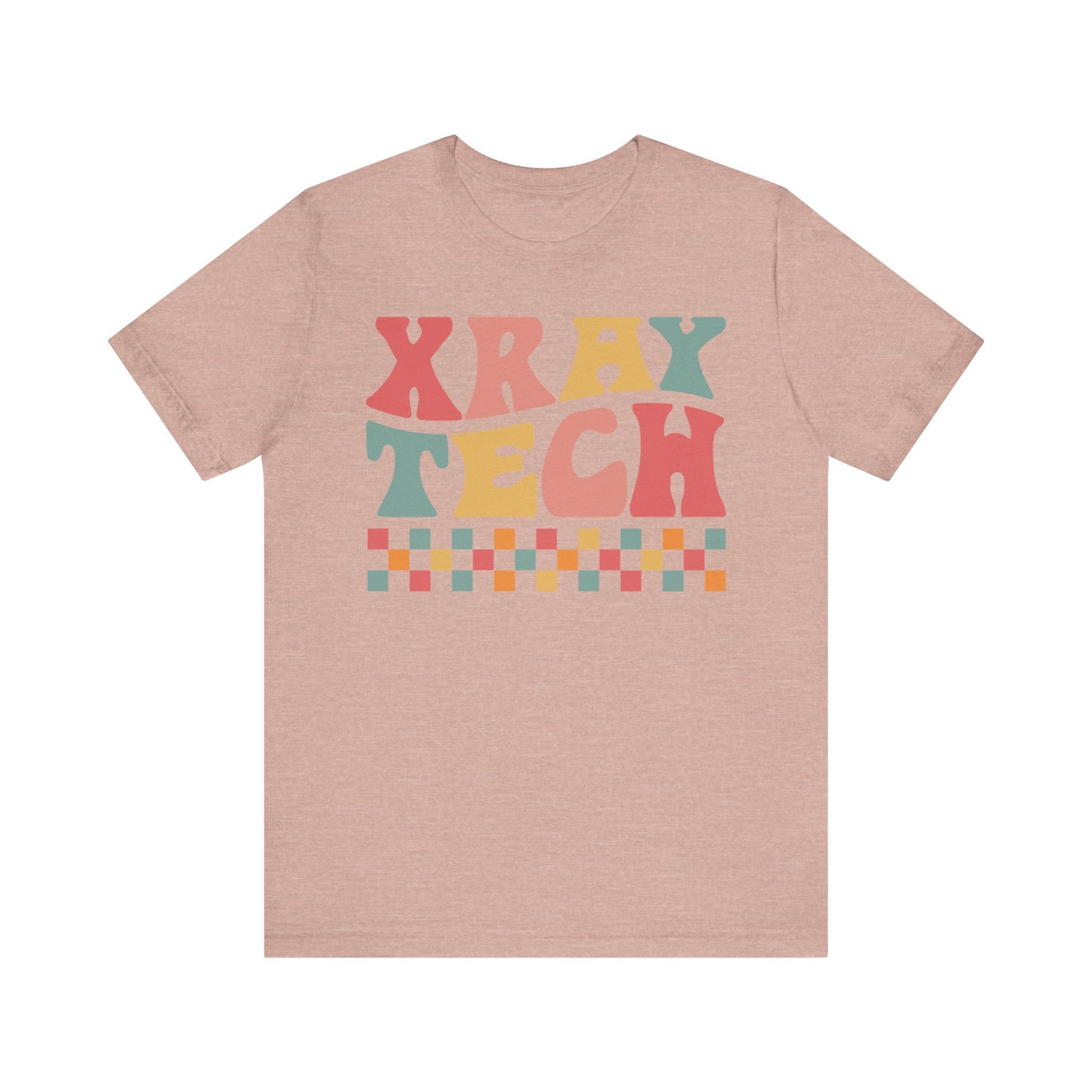 Unisex Xray Technologist Sunset Colors Short Sleeve Tee