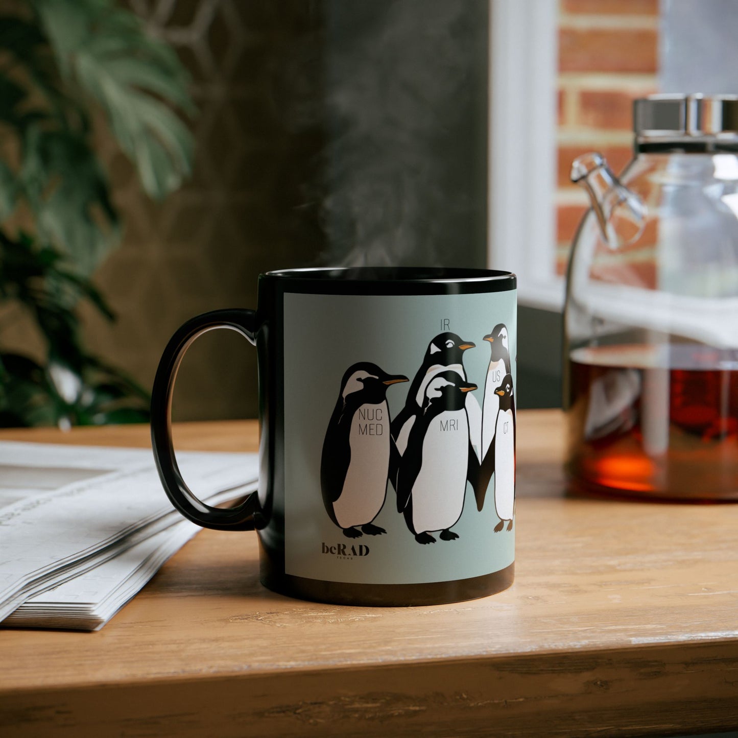 Penguin Radiology Squad Coffee Mug - 11oz - Perfect Gift for Healthcare Professionals