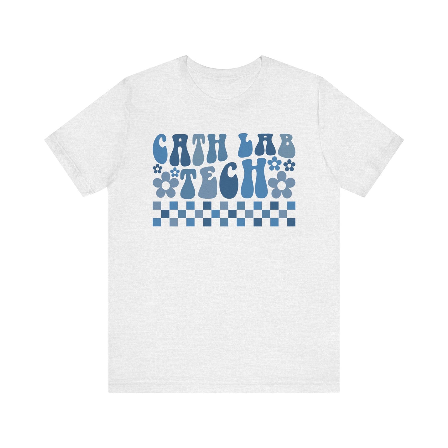 Unisex Cath Lab Technologist Lagoon Colors Short Sleeve Tee