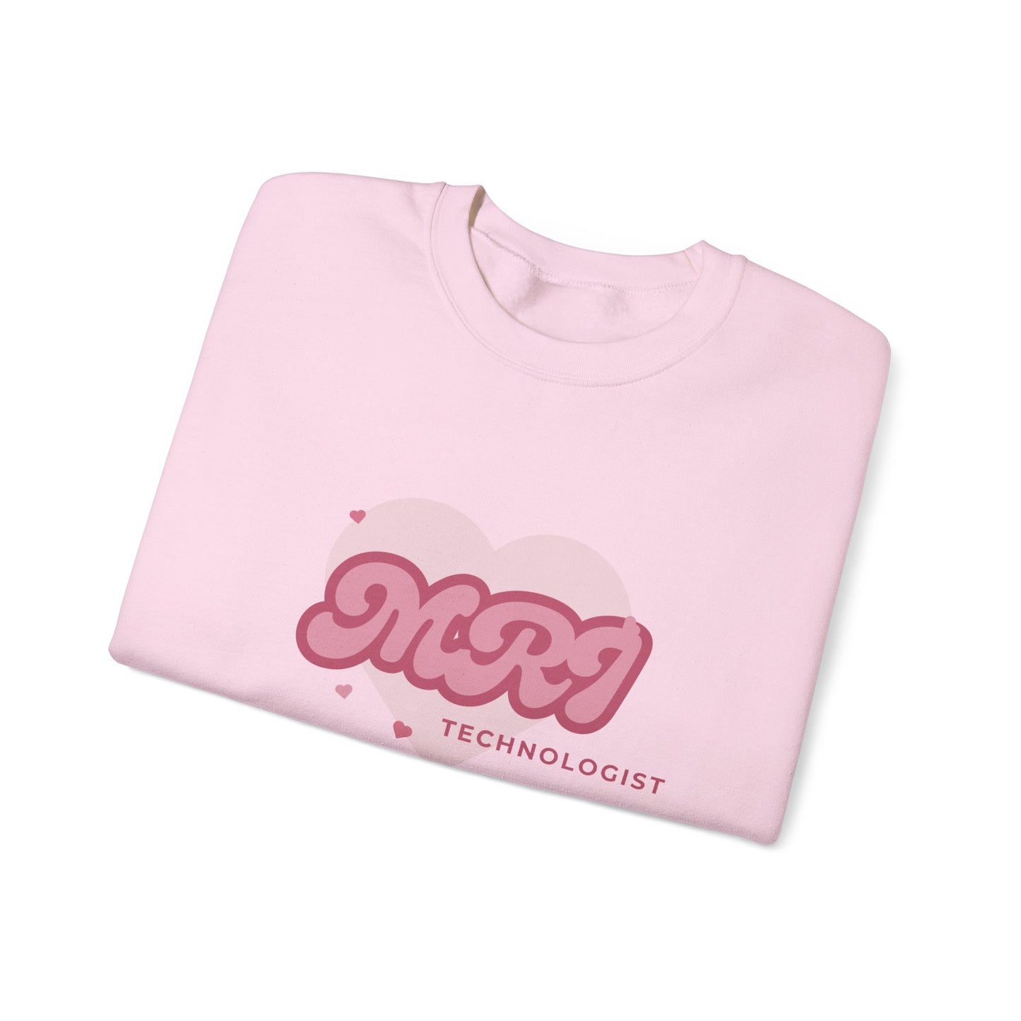'MRI' technologist Pretty in light pink Unisex Heavy Blend™ Crewneck Sweatshirt