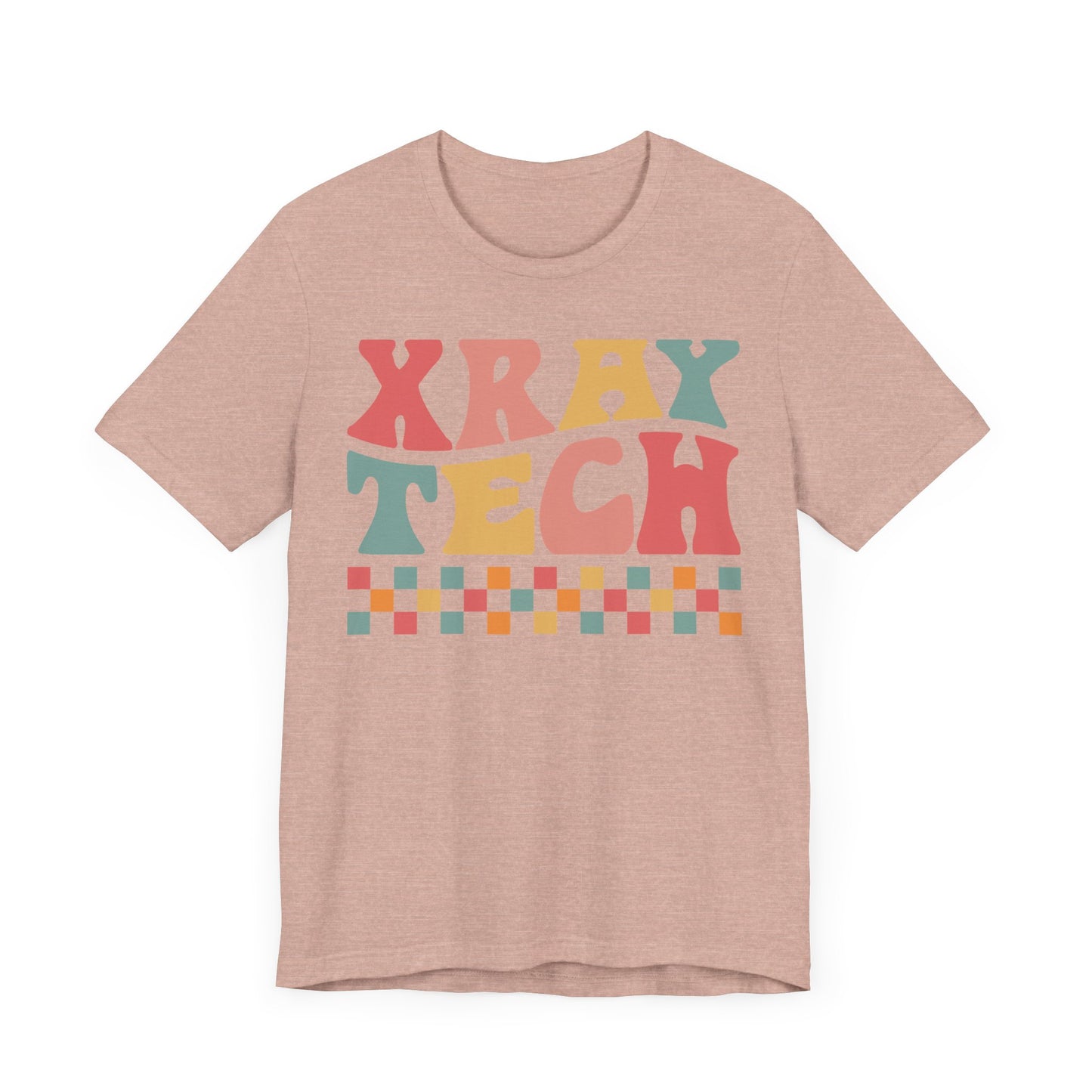 Unisex Xray Technologist Sunset Colors Short Sleeve Tee