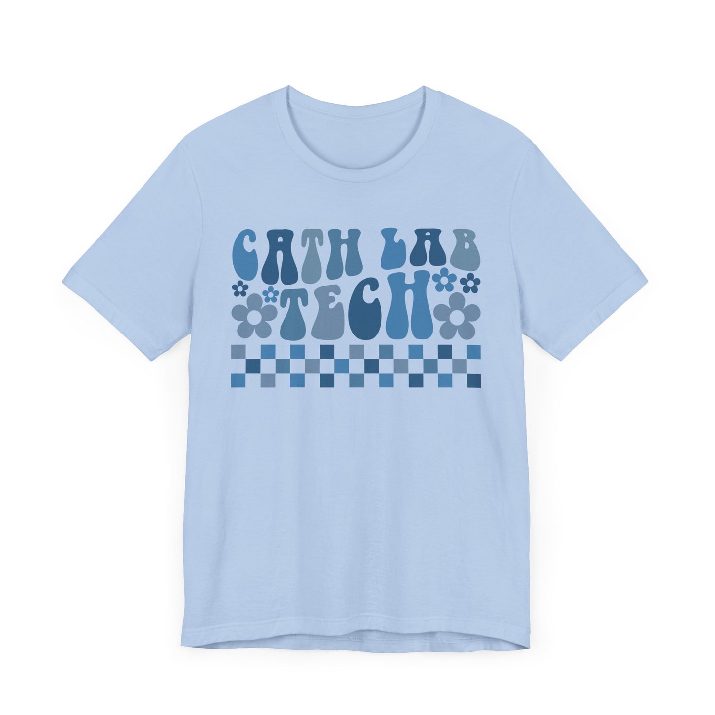 Unisex Cath Lab Technologist Lagoon Colors Short Sleeve Tee
