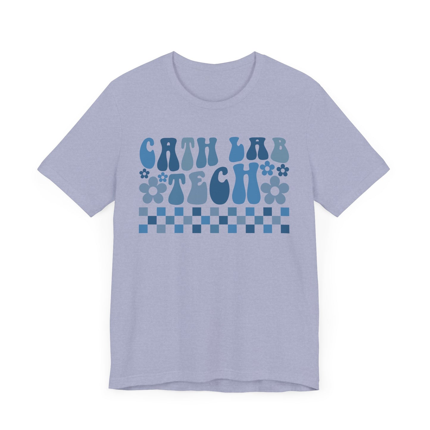 Unisex Cath Lab Technologist Lagoon Colors Short Sleeve Tee
