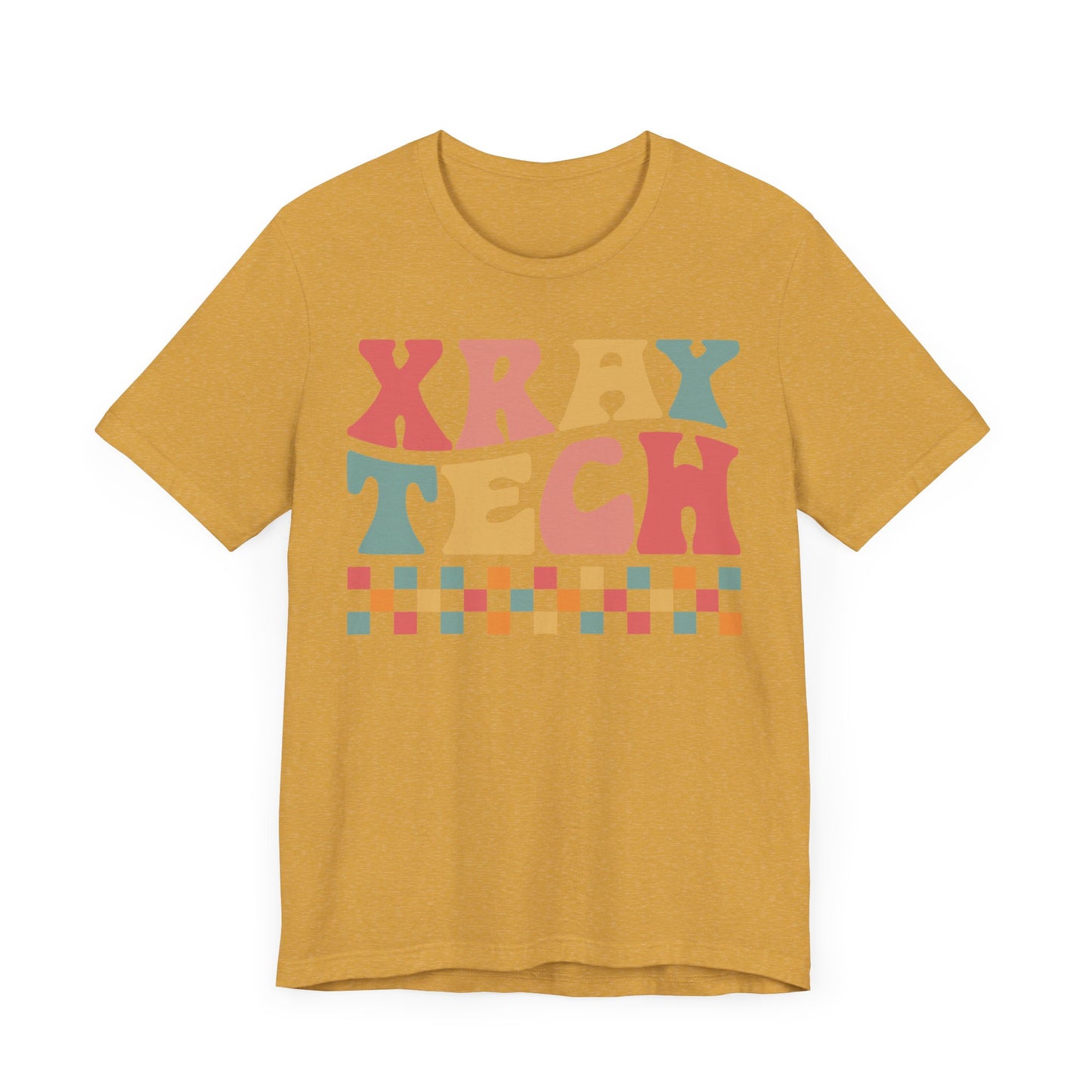 Unisex Xray Technologist Sunset Colors Short Sleeve Tee
