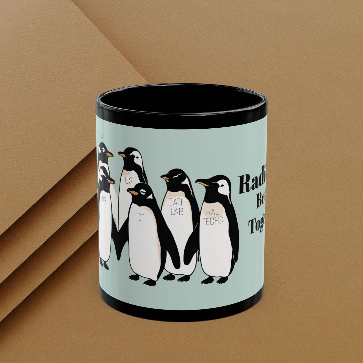 Penguin Radiology Squad Coffee Mug - 11oz - Perfect Gift for Healthcare Professionals