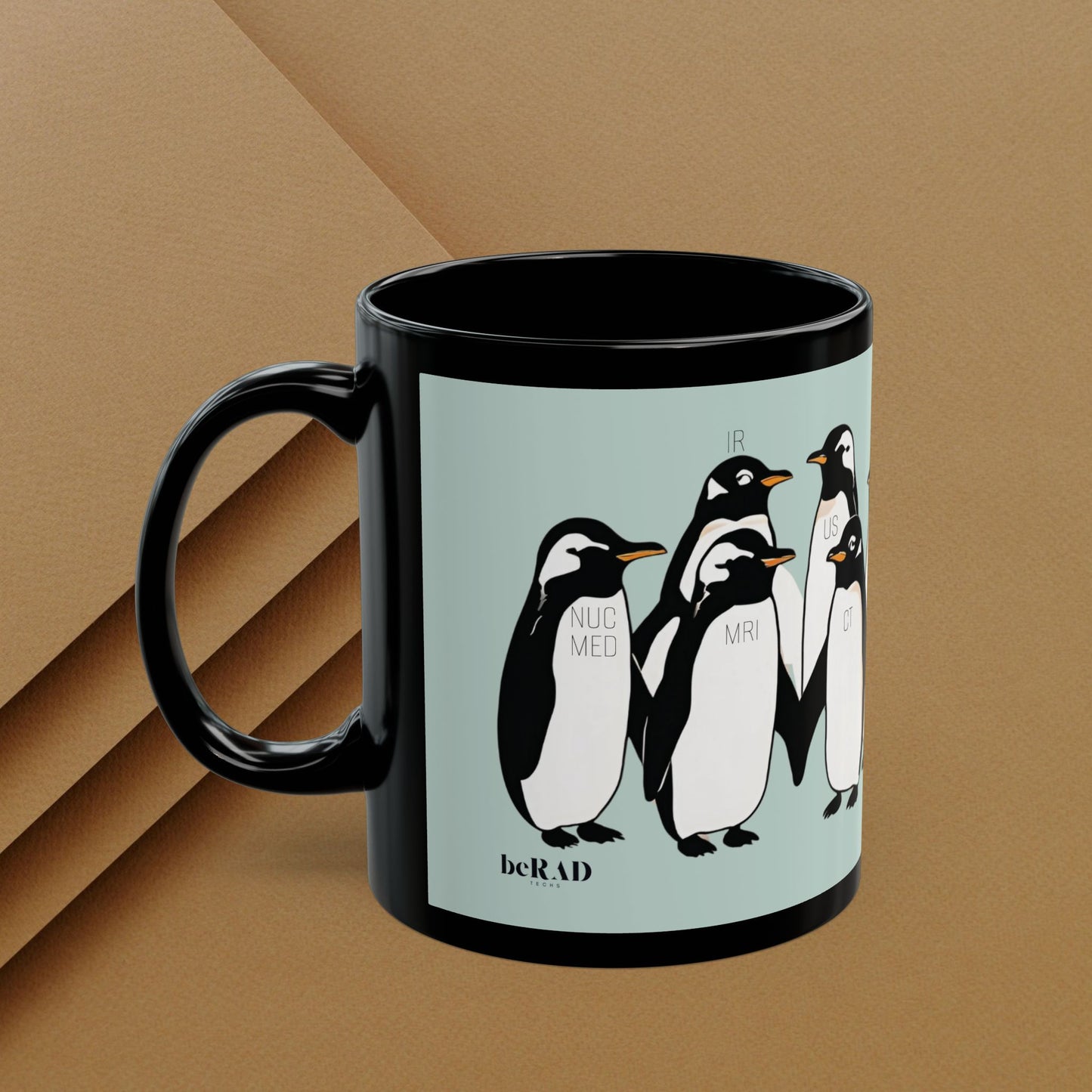 Penguin Radiology Squad Coffee Mug - 11oz - Perfect Gift for Healthcare Professionals