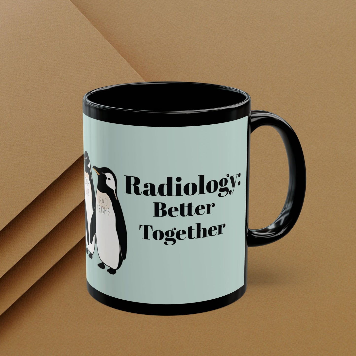 Penguin Radiology Squad Coffee Mug - 11oz - Perfect Gift for Healthcare Professionals