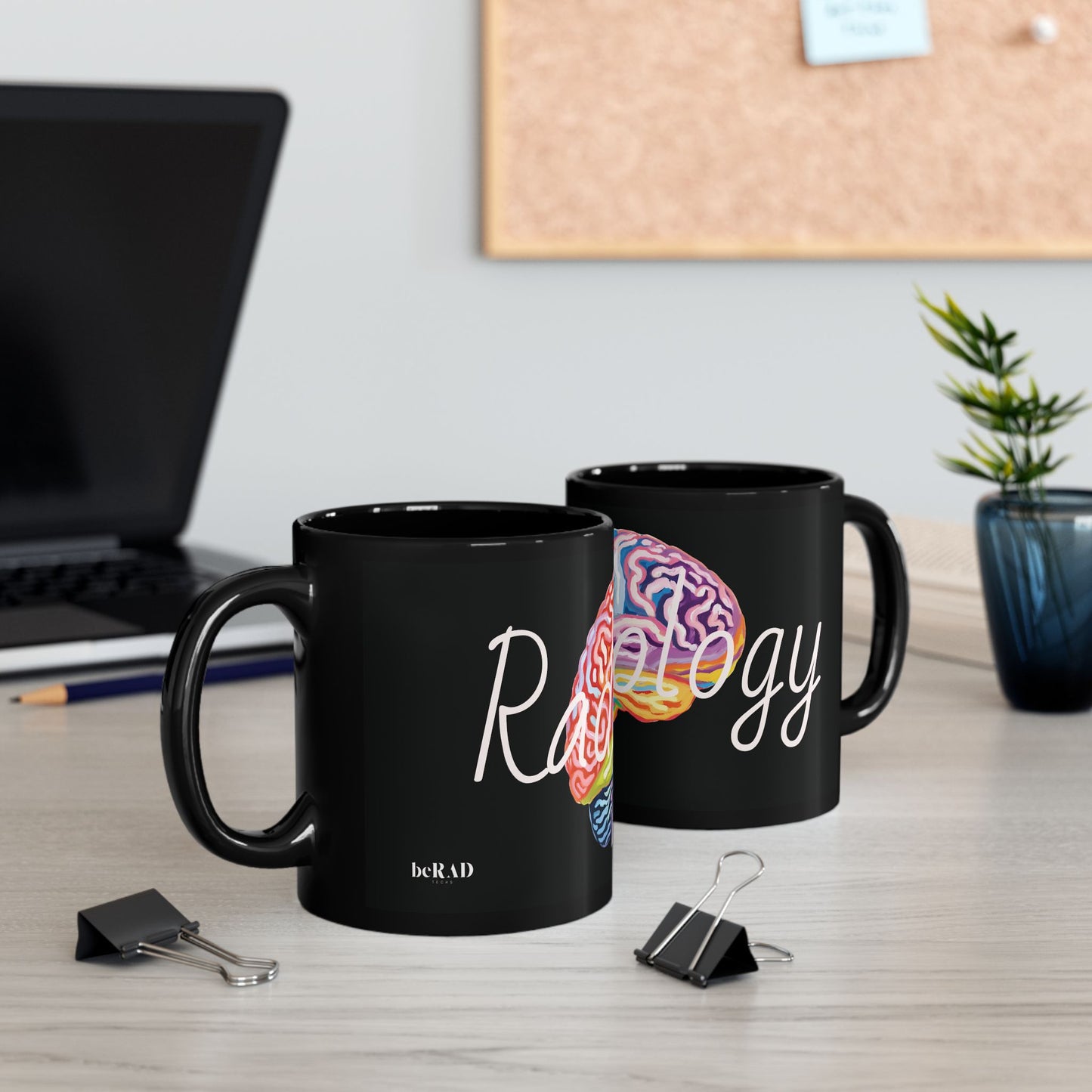 Radiology Brain Coffee Mug - 11oz - Perfect Gift for Healthcare Professionals