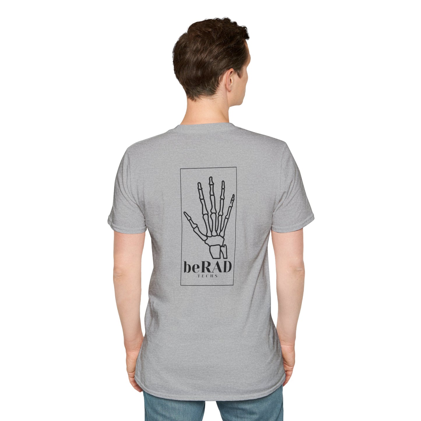 MRI Technologist Skeleton Hand tee