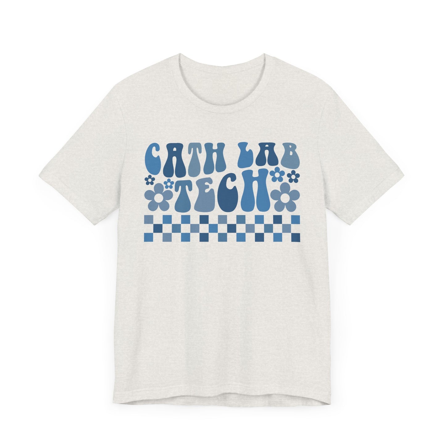 Unisex Cath Lab Technologist Lagoon Colors Short Sleeve Tee
