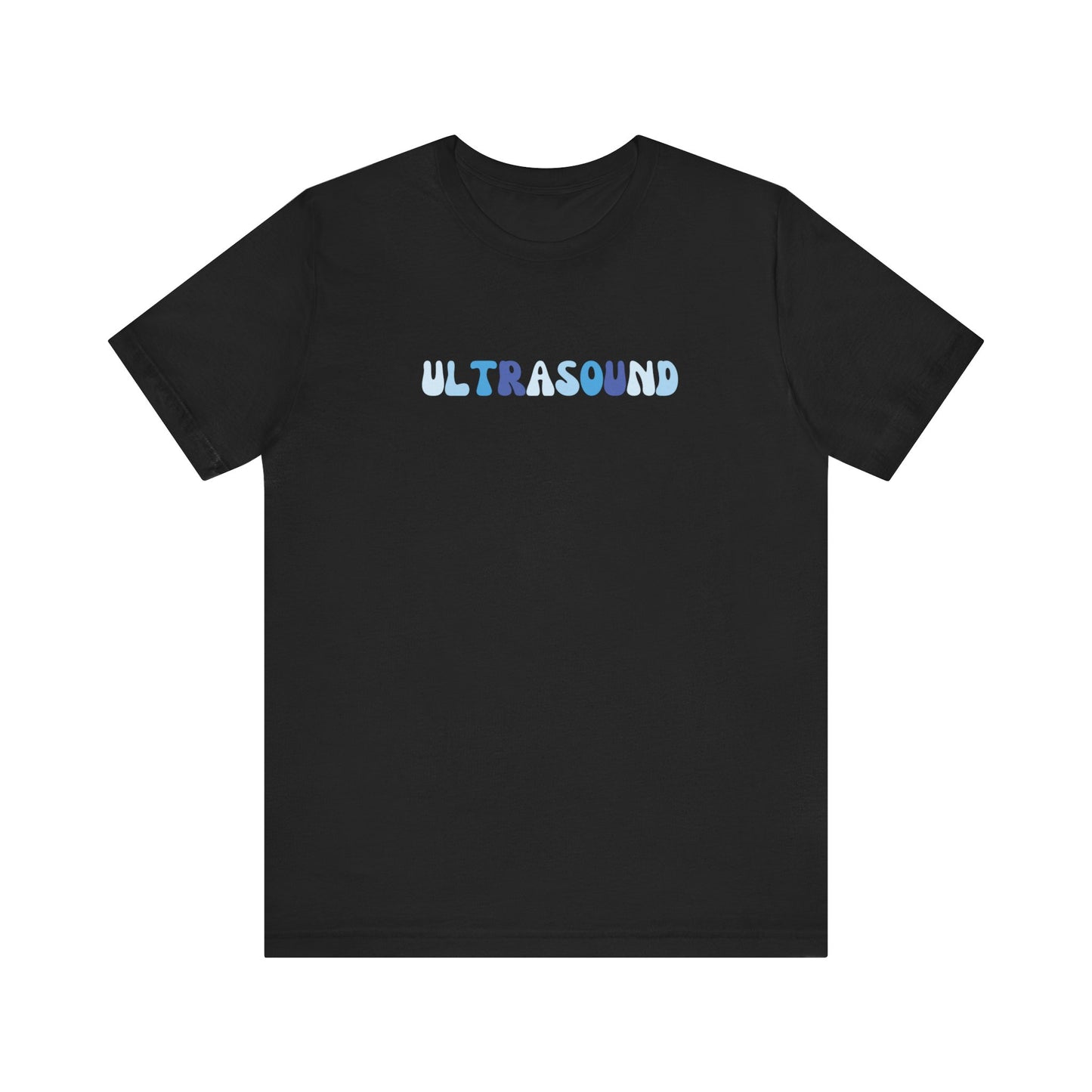 BLUE BUBBLE - ULTRASOUND - Short Sleeve Tee Unisex