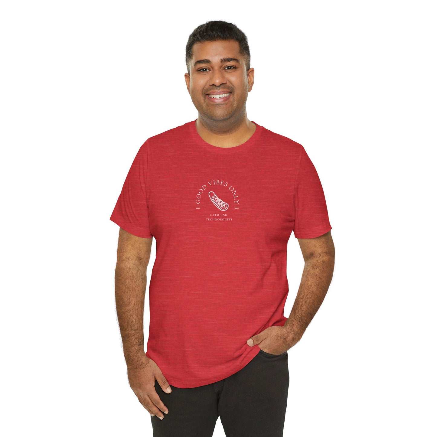 Cath Lab Tech Stent Tee -Good Vibes Only