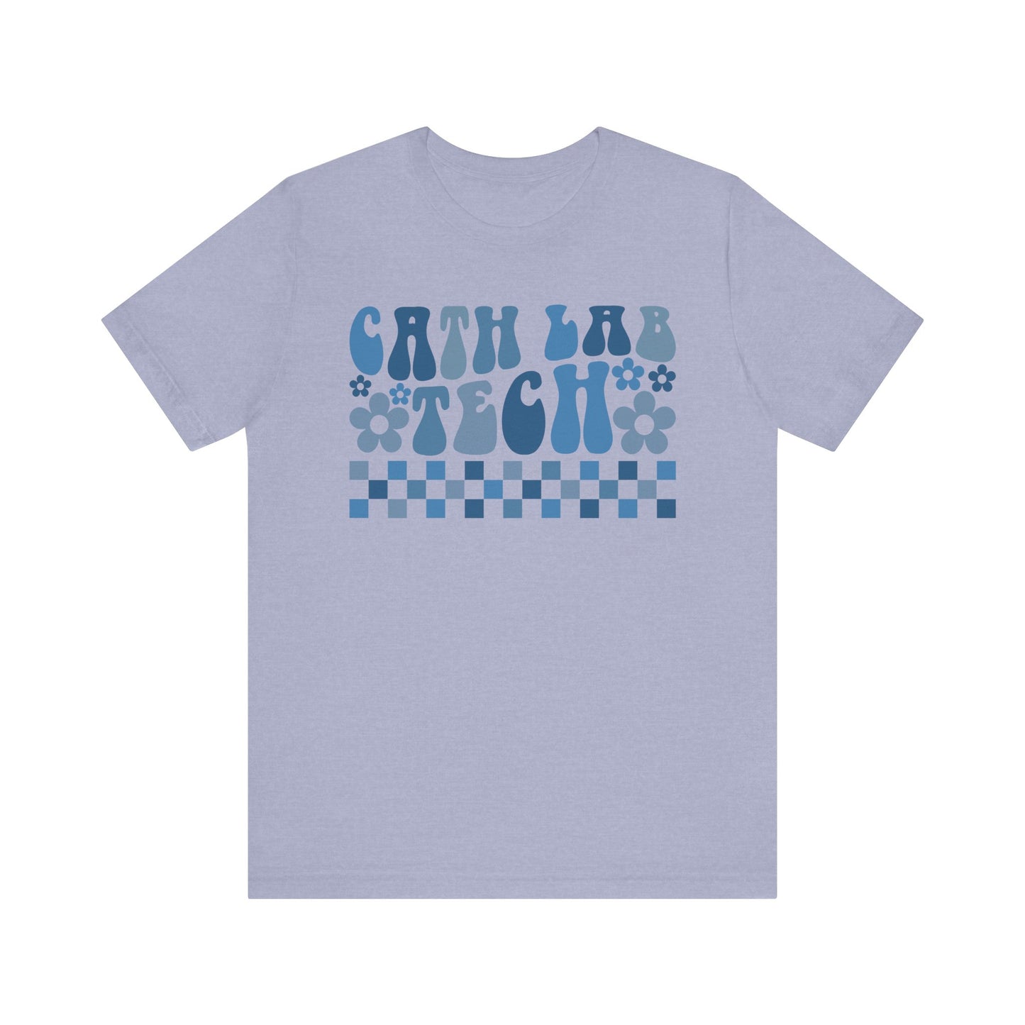 Unisex Cath Lab Technologist Lagoon Colors Short Sleeve Tee