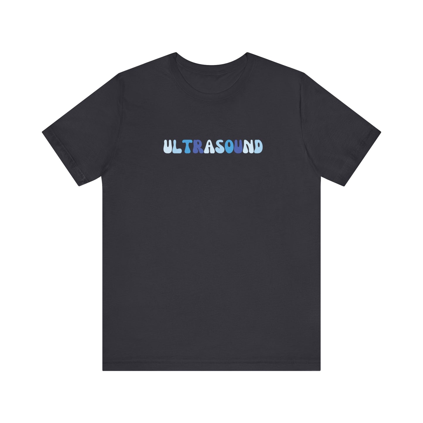 BLUE BUBBLE - ULTRASOUND - Short Sleeve Tee Unisex