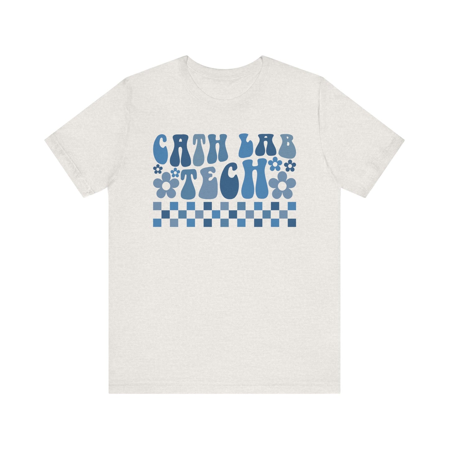 Unisex Cath Lab Technologist Lagoon Colors Short Sleeve Tee