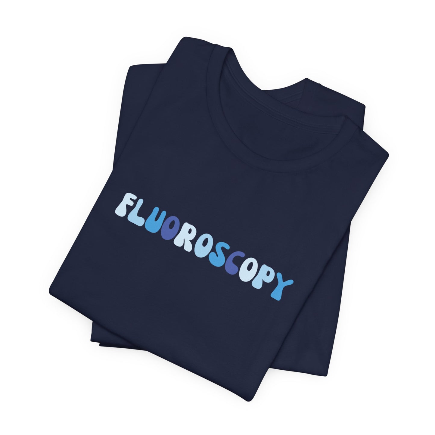 BLUE BUBBLE - FLUOROSCOPY - Short Sleeve Tee Unisex