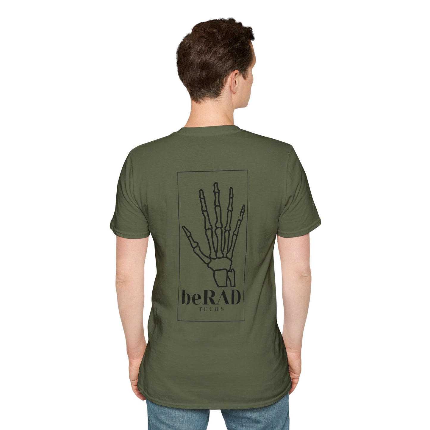 Cath Lab Technologist Skeleton Hand tee