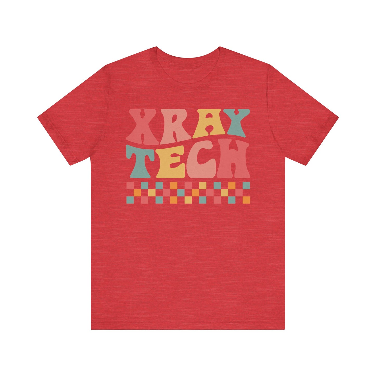 Unisex Xray Technologist Sunset Colors Short Sleeve Tee