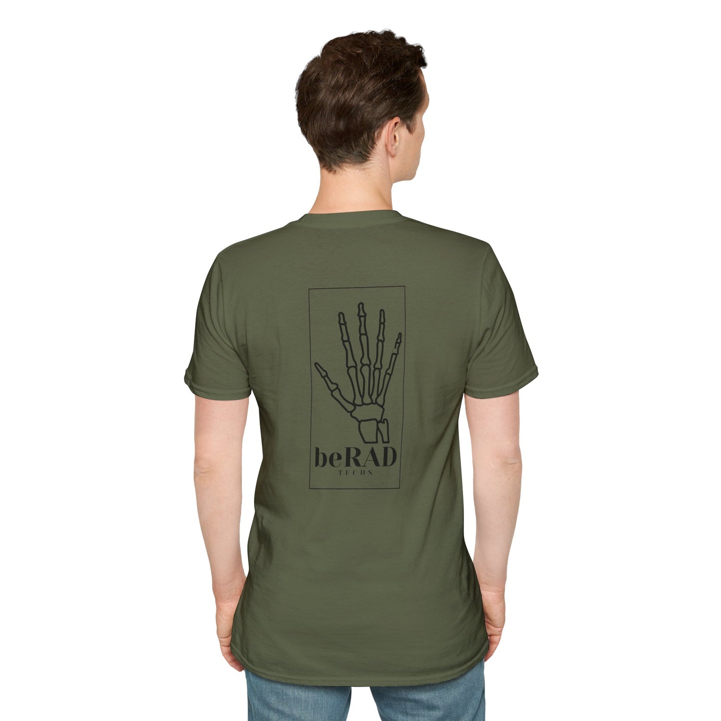 MRI Technologist Skeleton Hand tee