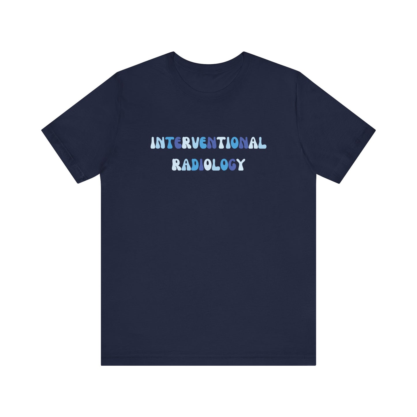 BLUE BUBBLE - INTERVENTIONAL RADIOLOGY - Short Sleeve Tee Unisex