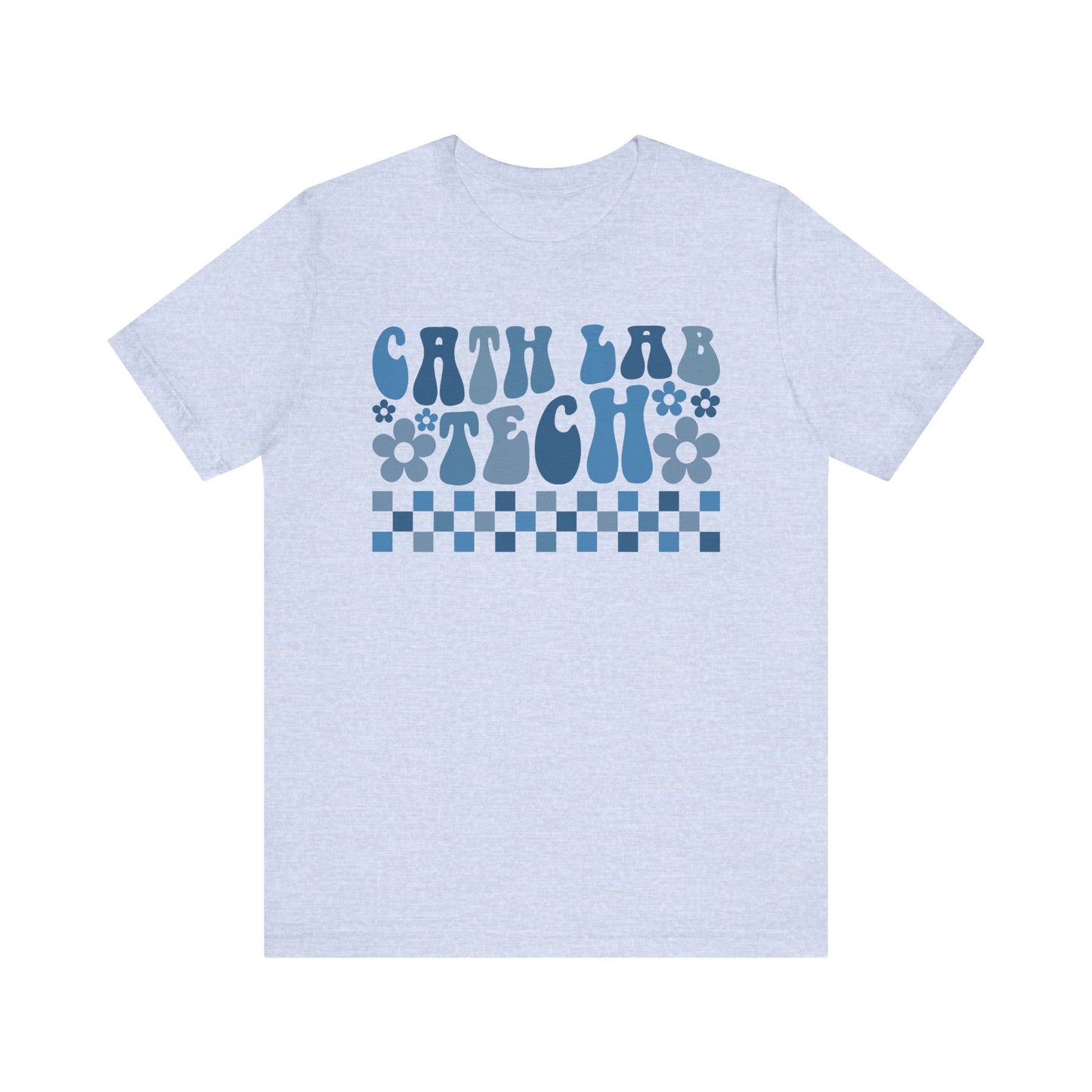 Unisex Cath Lab Technologist Lagoon Colors Short Sleeve Tee