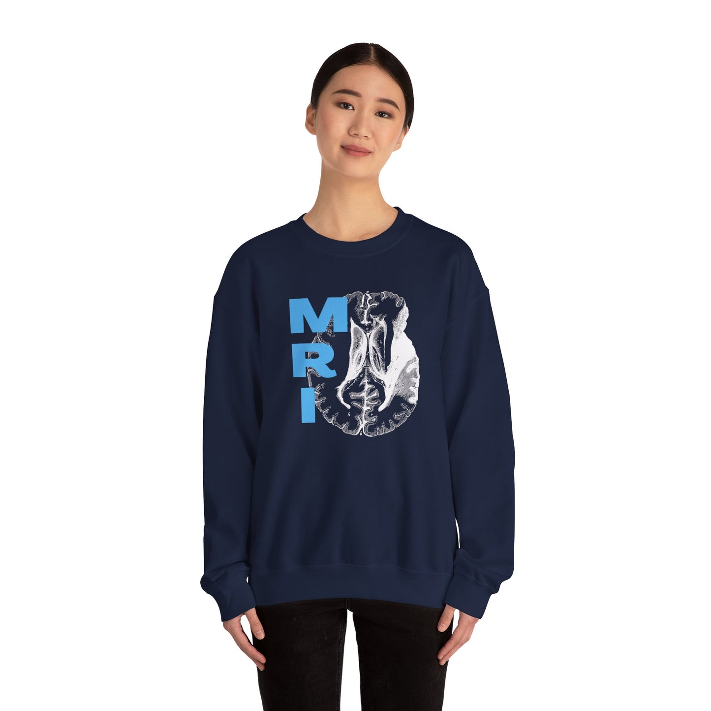 MRI tech Brain Heavy Blend™ Crewneck Sweatshirt