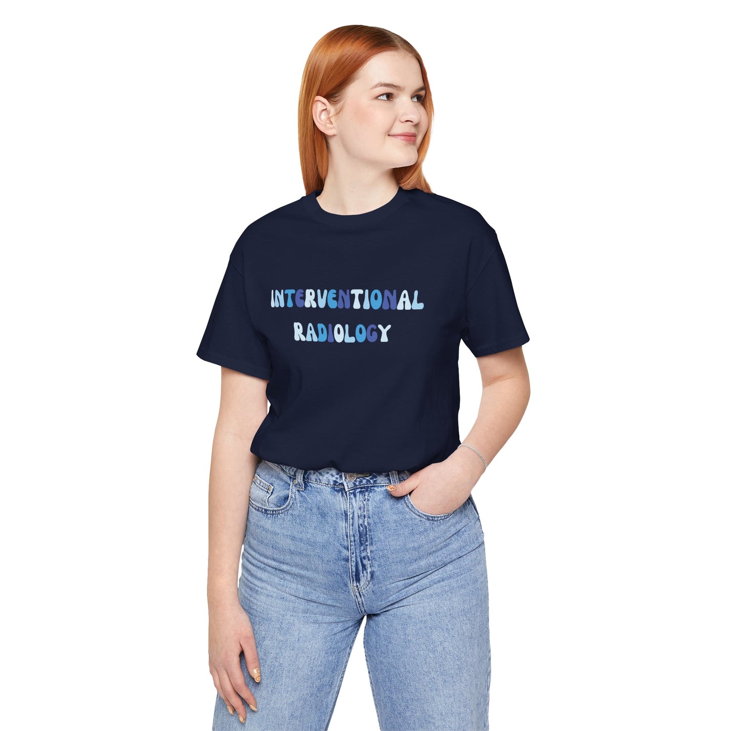 BLUE BUBBLE - INTERVENTIONAL RADIOLOGY - Short Sleeve Tee Unisex
