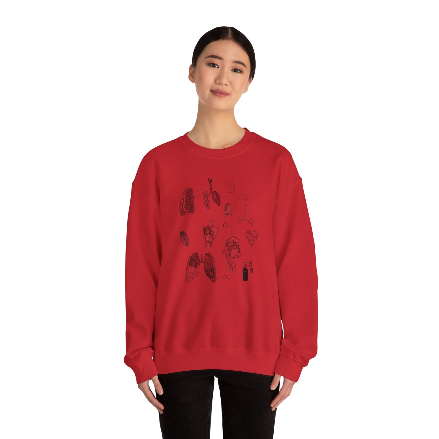 Respiratory Imaging Unisex Heavy Blend™ Crewneck Sweatshirt