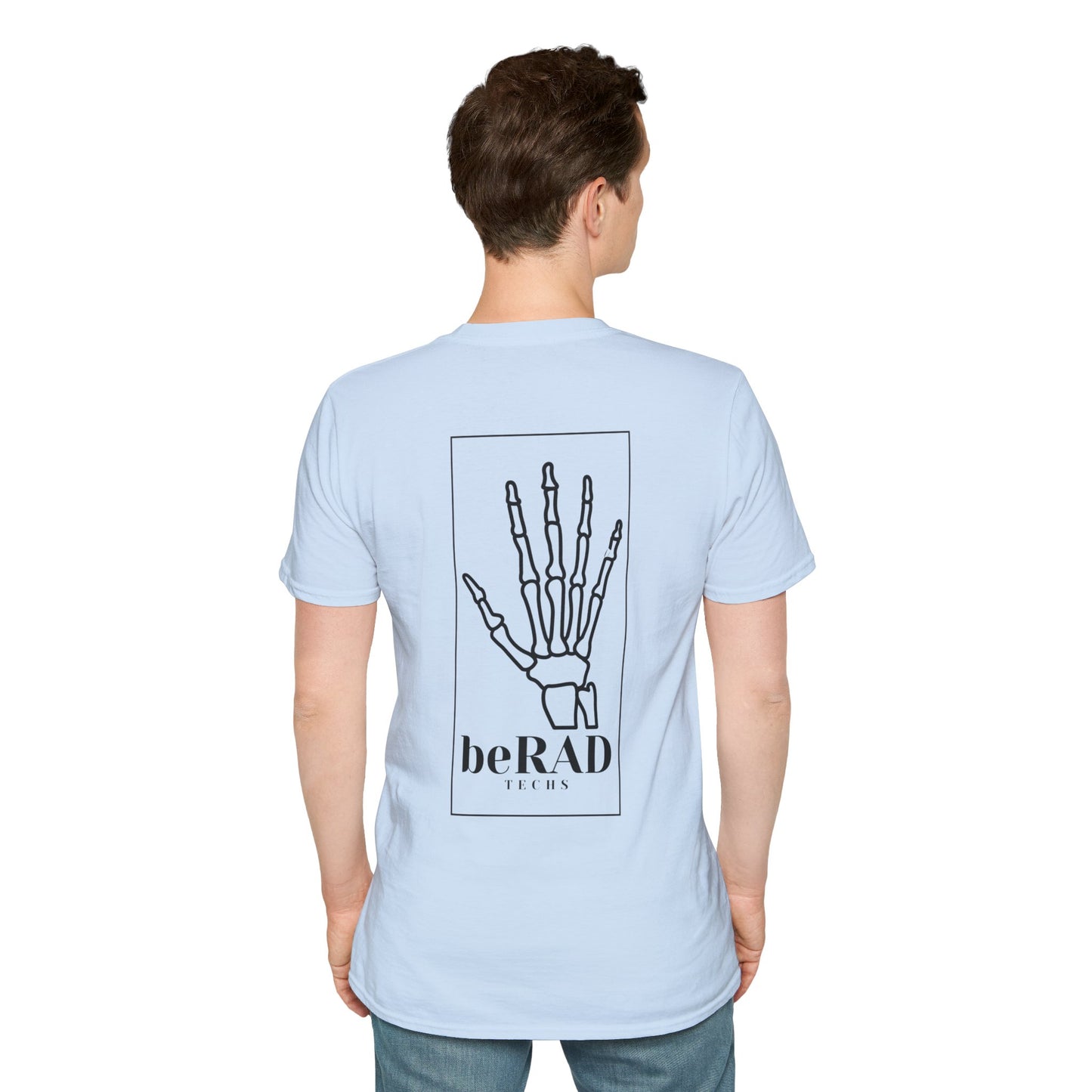 Research MRI Technologist Skeleton Hand tee