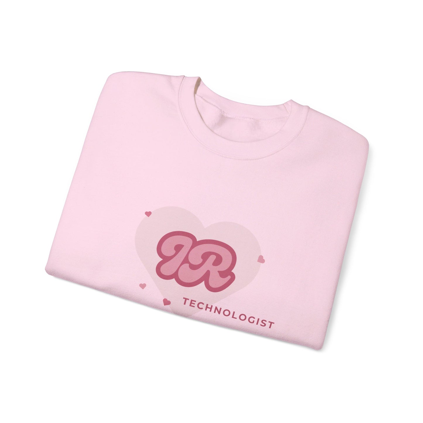 BARBIE 'IR' interventional technologist light pink Unisex Heavy Blend™ Crewneck Sweatshirt