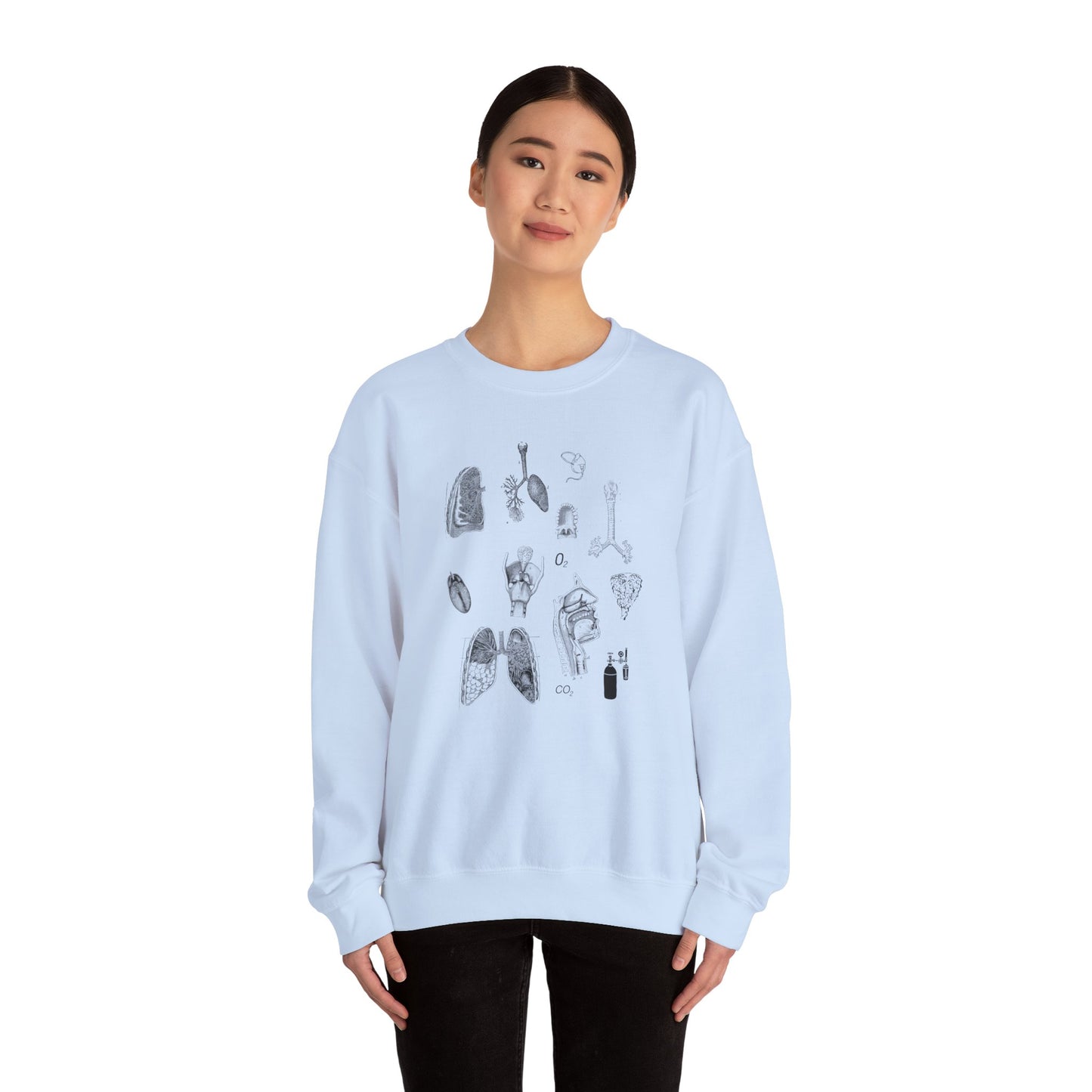 Respiratory Imaging Unisex Heavy Blend™ Crewneck Sweatshirt