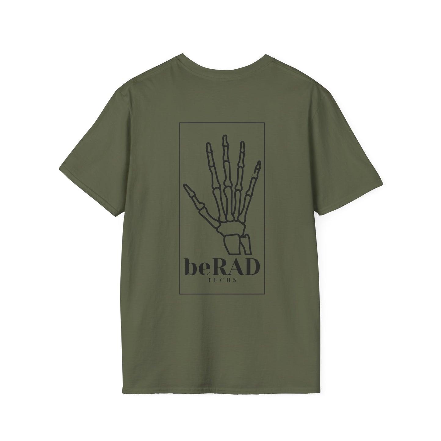 Research MRI Technologist Skeleton Hand tee