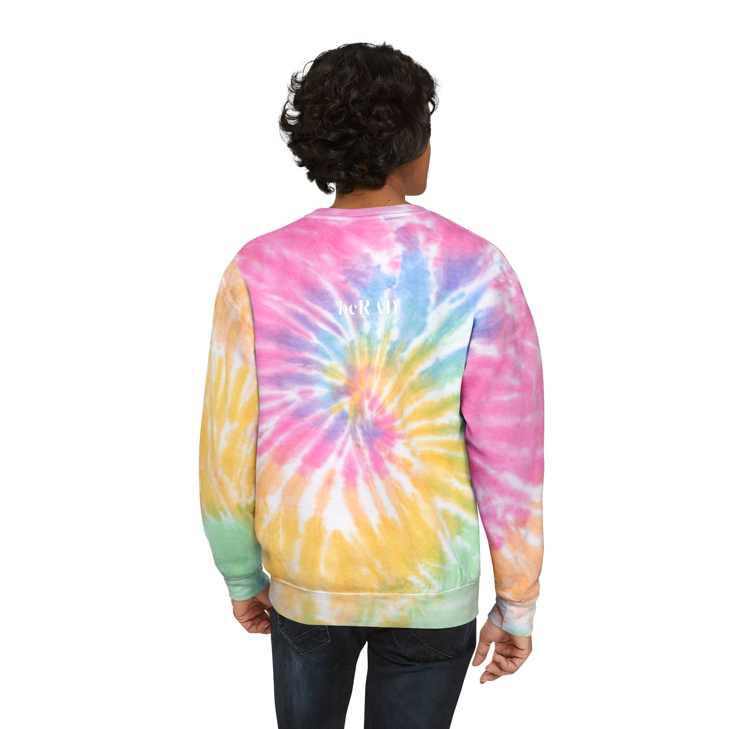 'Radiology' Rainbow Unisex Tie-Dye Sweatshirt